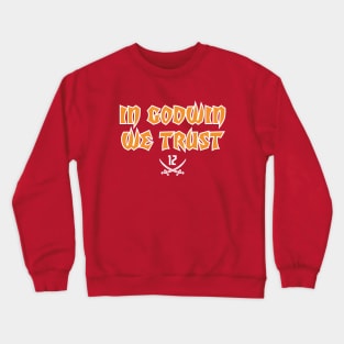 In Godwin We Trust - Red Crewneck Sweatshirt